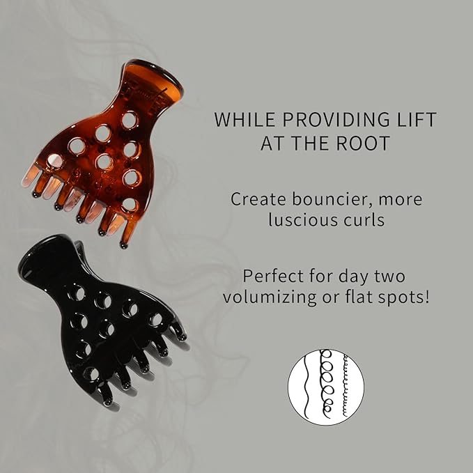 10 Hair Volume Clip，Root Clips for Curly Hair Volume and Claw Clips for Thick Hair, Root Lifter for Bounce Curl