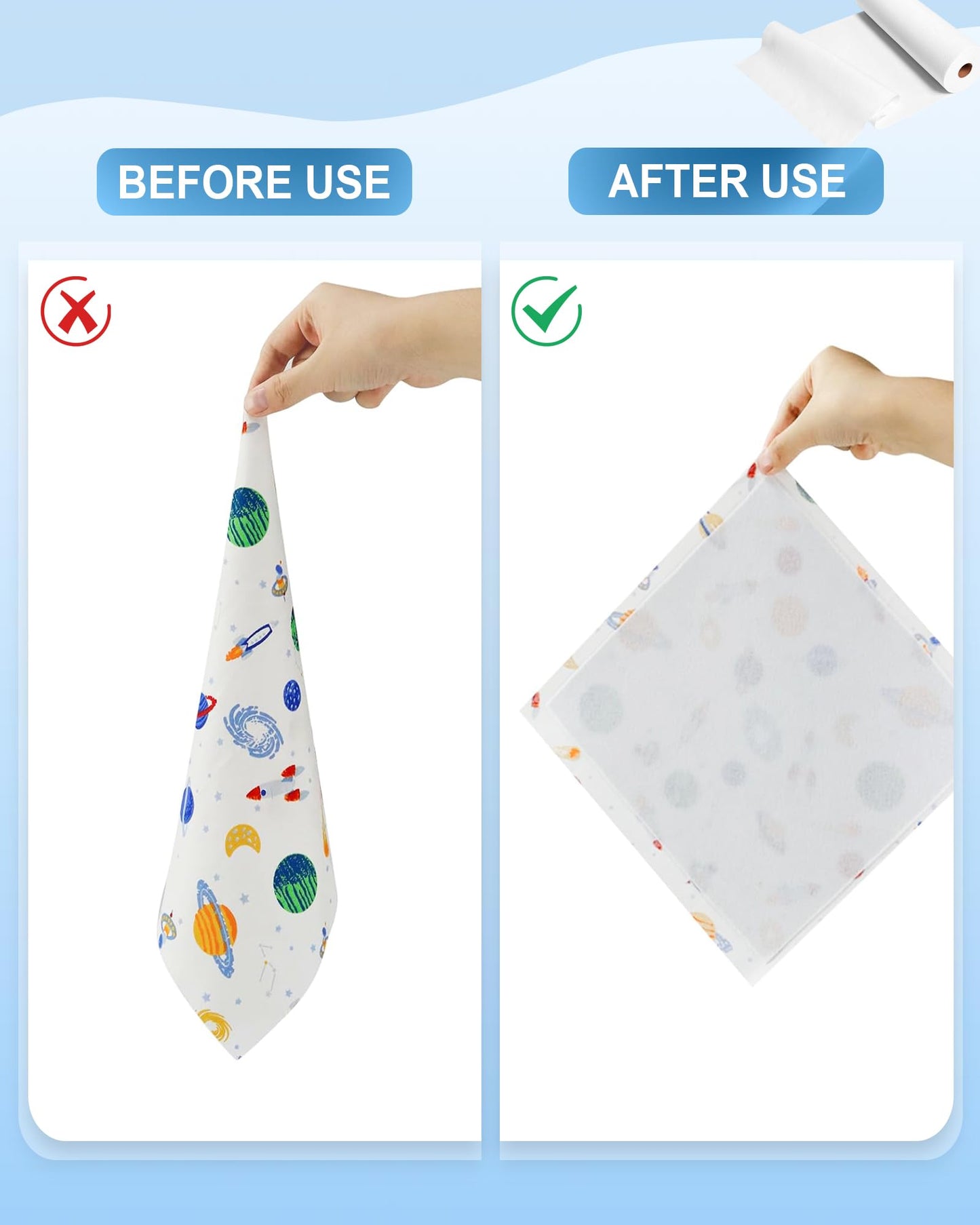 PLANTIONAL Iron-On Fusible Fleece Interfacing: 16.5 Inches x 10 Yards Light Weight Single-Sided Loft Iron On Fusible Fleece White for Sewing Crafting and Home Decor