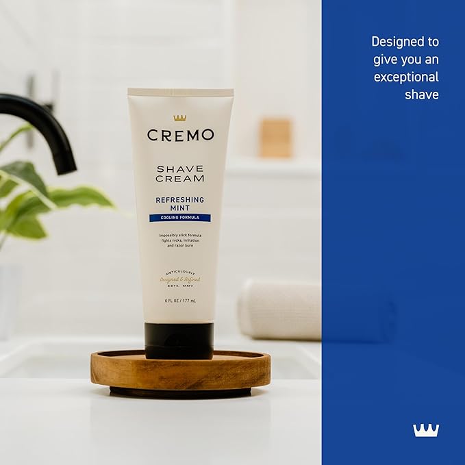 Cremo Cooling Shave Cream, 6 fl oz