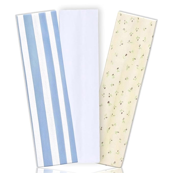 Headbands for Women Non Slip Head Bands for Women's Hair cute elastic womens headbands Soft Cotton Cloth Fashion floral headband for women for Daily Workout Sports Running Yoga