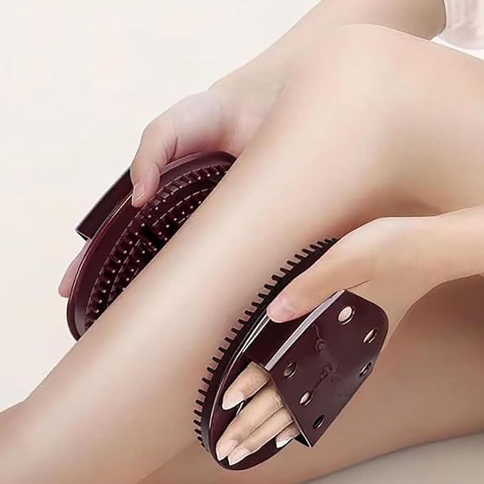 2 Pcs Meridian Brush Massage Brush, Beauty Salon Professional Custom Meridian Brush, Acupressure Meridian Brush, Meridian Scalp Massage Brush, Full Body Relaxation Comb
