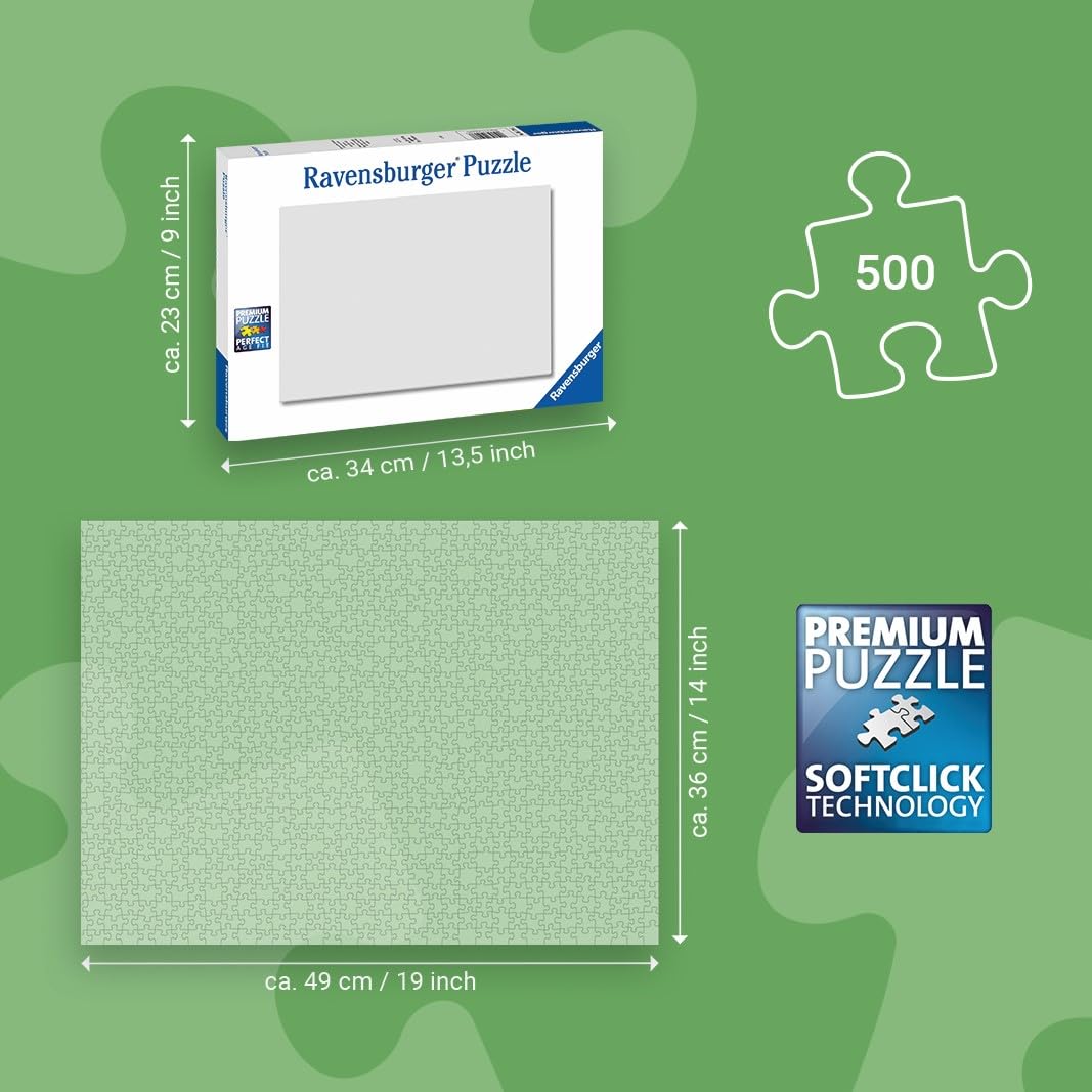 Ravensburger Cozy Christmas 500 Piece Large Format Jigsaw Puzzle for Adults