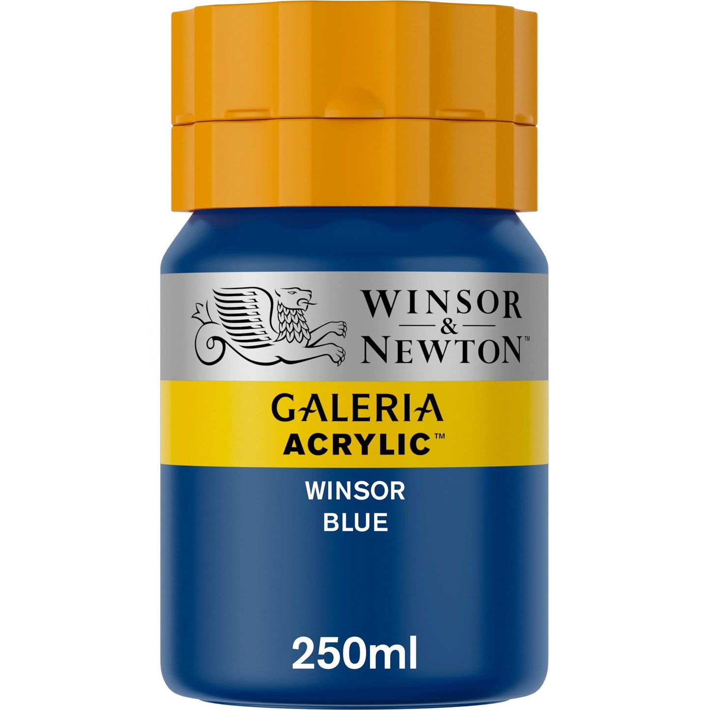 Winsor & Newton Galeria Acrylic Color, 250ml (8.4-oz) bottle, Winsor Blue