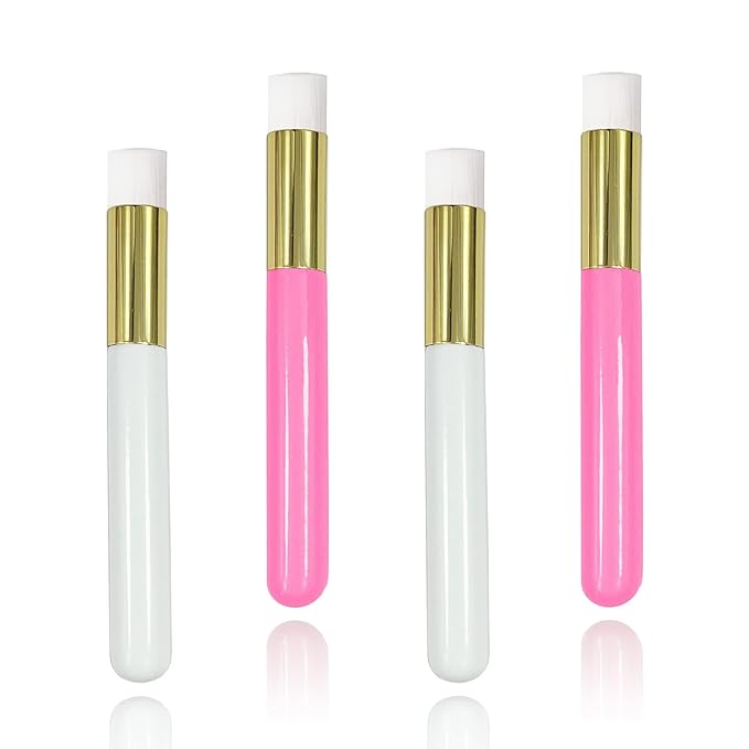 4 Pcs Lash Shampoo Brushes Eyelash Extension Nose Pore Blackhead Facial Deep Cleaning Washing Brush Tools for Women