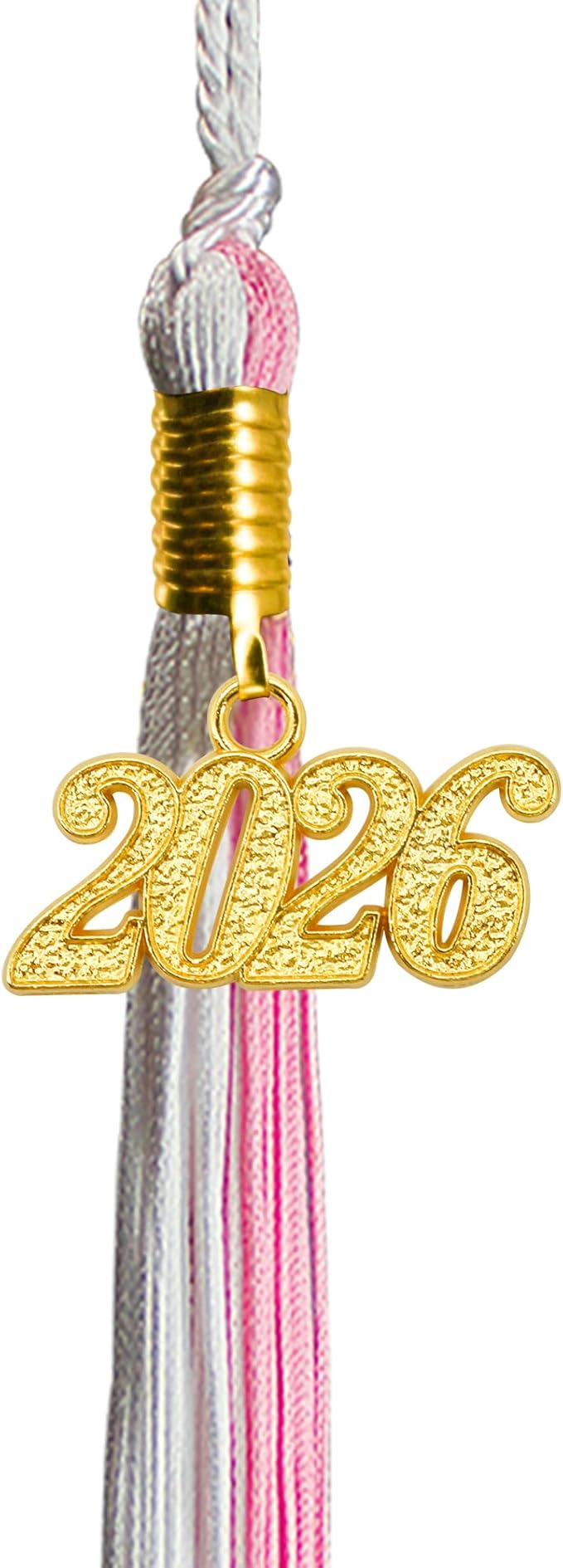 GraduationMall Single&Multiple Color Graduation Tassel with 2026 Year Charm 9"
