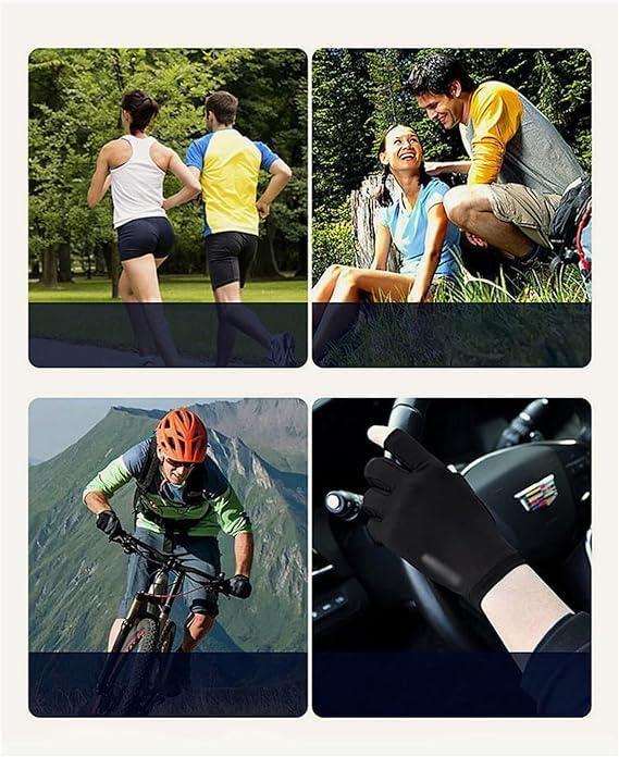Premium Bamboo Gloves, Compression Bamboo Arthritis Gloves, Bamboo Compression Gloves for Women, Men