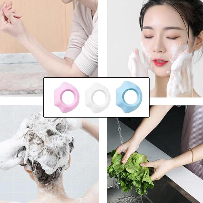6 Pack Waterproof Face Wash Wristbands Silicone Arm Wrist Towels Arm Water Guards Spa Wash Band Wrist Bands for Washing Face Girls Kids Children Prevent Water from Spilling Down Your Arms