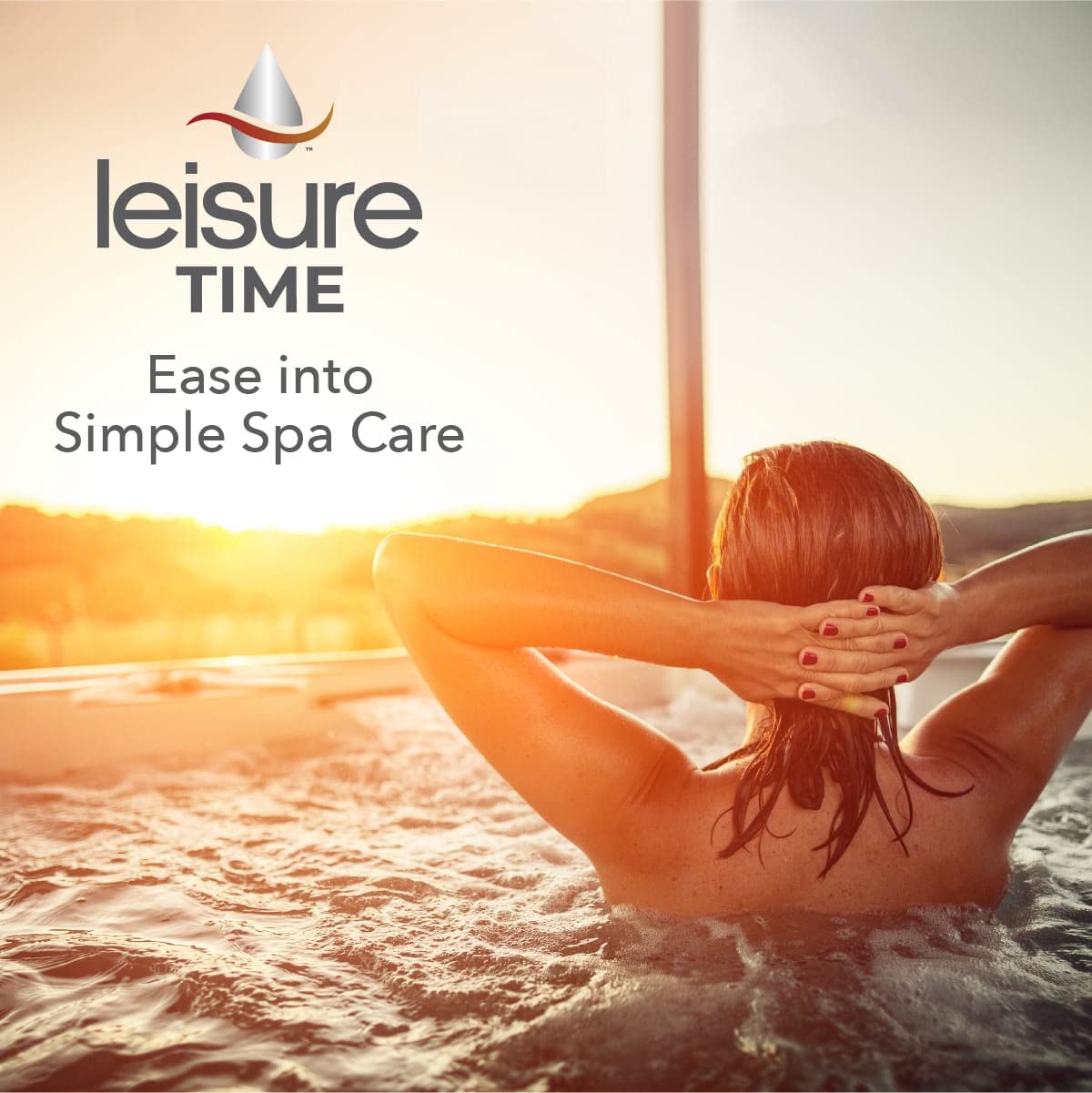 Leisure Time BE1 Sodium Bromide Spa Care Bromine Reserve for Spas and Hot Tubs, 16 Ounces