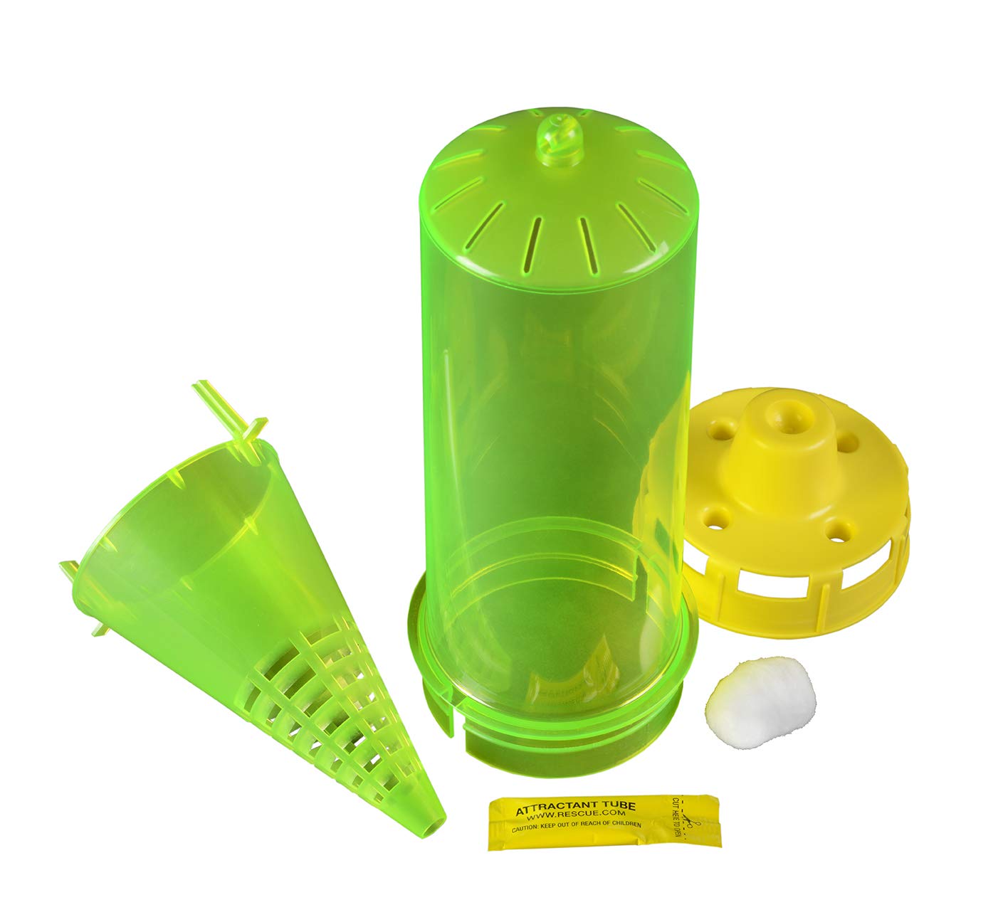 RESCUE! Reusable Yellowjacket Trap – Includes Attractant - 4 Traps