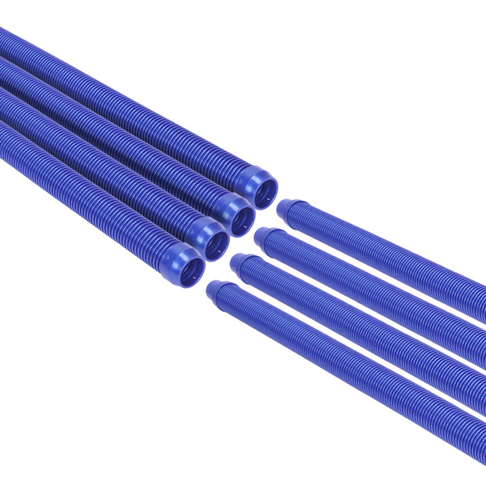 VINGLI Pool Vacuum Hose, Perfect Pool Vacuum Extension/Replacement, 4 Section Hoses for Pool/Spa Cleaners(13 Feet)