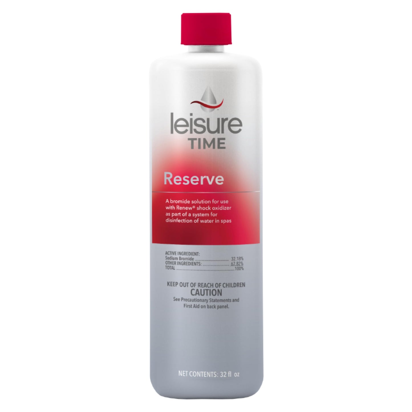 Leisure Time Spa 45300A Reserve Sanitizer for Spas and Hot Tubs, Ensure Safe and Clean Water with Powerful and Long-Lasting Sanitizer, 1 Qt