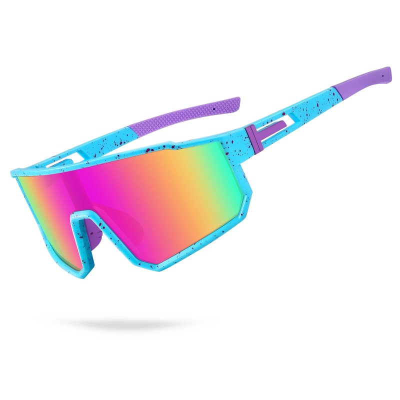 Derowern Youth Baseball Sunglasses, Kids Polarized Sports Sun glasses, Lightweight TR90 Frame UV400 Protection Outdoor Glasses for Boys Girls Softball Cycling Golf