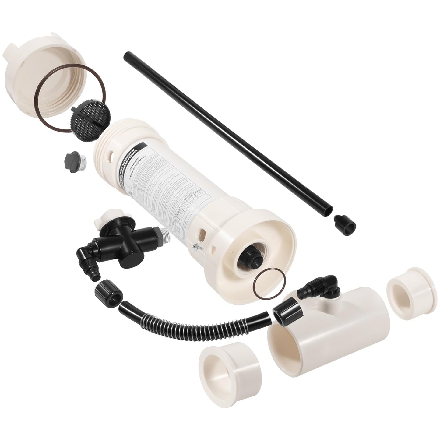 R171096 Pool Chlorinator, 320 Automatic in-Line Chlorine/Bromine Feeder Compatible with Rainbow 320, Upgraded Replacement for R171096 Chlorinator for Pools and Spas, for 6,500–70,000 Gallons