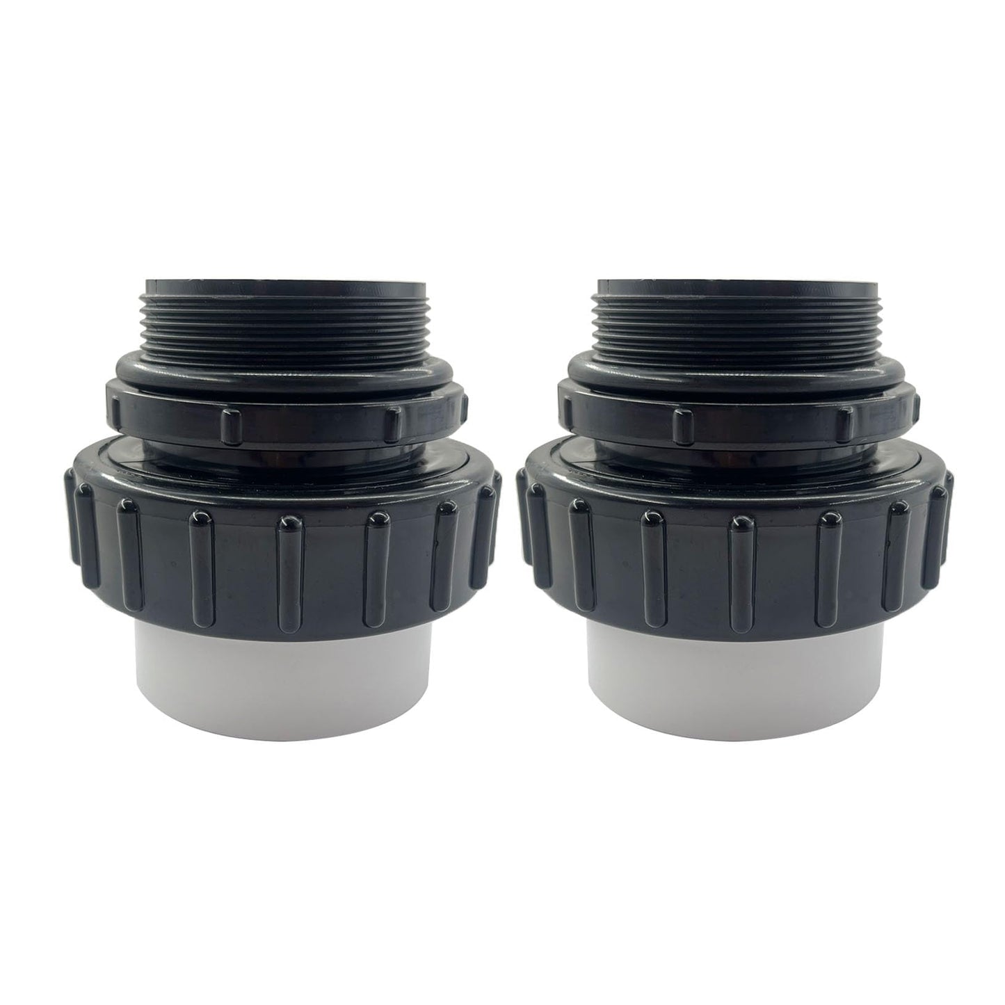 HJSIUTV 21063-200-000 2" MIP x 2" PVC Hi Temp Union Compatible with Pentair Whisperflo and Intelliflo Swimming Pool and Spa Pumps High Temperature Unions (2 pack)