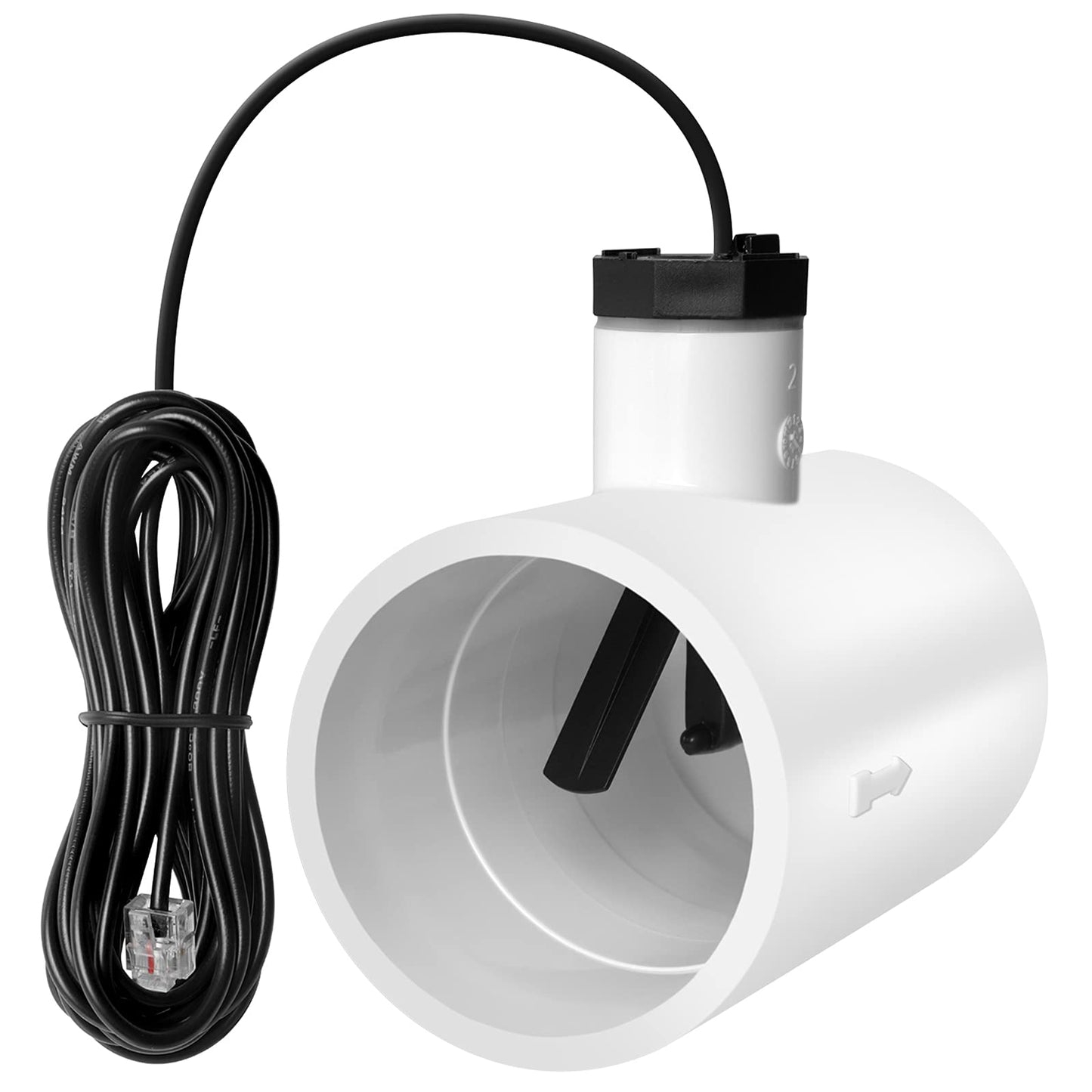 Flow Switch for Hayward,Replacement for GLX-FLO-RP,Flow Switch for Hayward Goldline Aquarite Salt System,Pool Flows Sensor for Hayward Salt Cell and Chlorine Generators,Assembly Kit w/Tee &15ft Cable