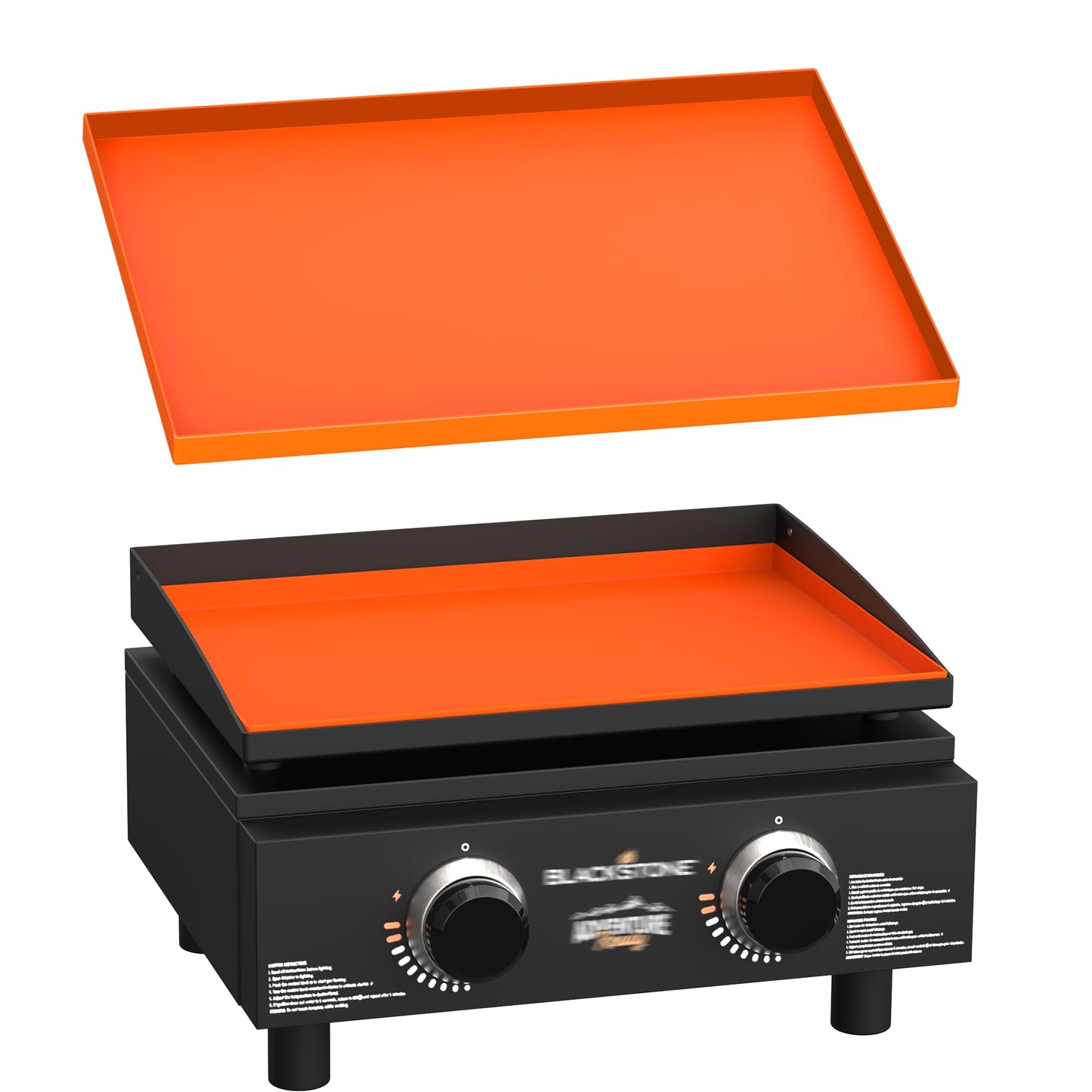 22” Silicone Griddle Mat for Blackstone - Heavy-Duty Food-Grade Griddle Cover & Full Surface Protection, Waterproof, Rust & Dust-Proof, Essential Blackstone Griddle Accessories for Outdoor BBQ