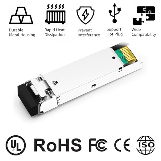 OPSTRAN 10GBASE-LRM SFP+ Optical Transceiver Module Compatible with Intel E10GSFPLRM 1310nm 220m DDM Duplex LC MMF
