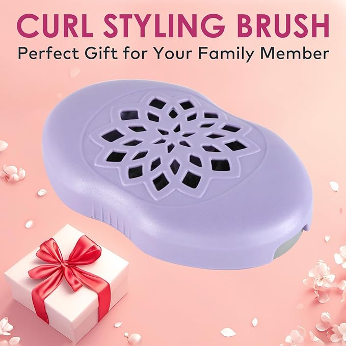 Curly Hair Styling Brush, Melous Curl Defining Brush Comb for Men Women Use Washable and Durable