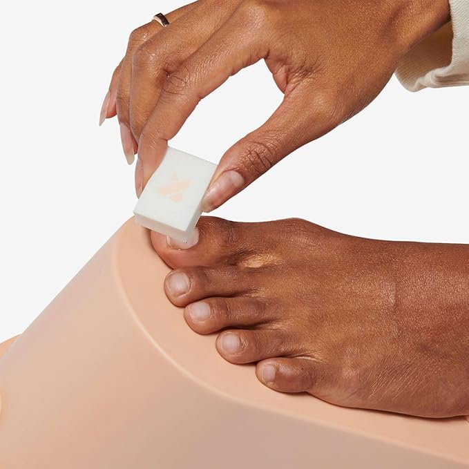 Olive & June Buffer Pack | 1 Full-Size + 2 Mini Nail Buffers for Manicures and Pedicures | Gentle Multi-Grit Buffers for Cuticles, Smoothing & Nail Prep | Salon-Quality Nail Tools for At-Home Use