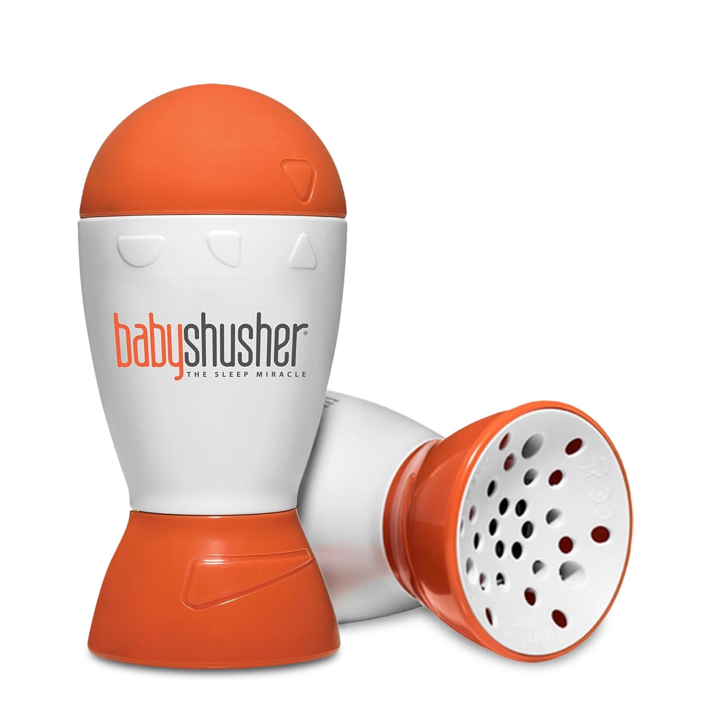 Baby Shusher Portable Sound Machine - Mom-Like 'Shh!' Sound for Baby, Sleeping Soother, Newborn Essentials for Crib, Battery Operated Hush, Travel Friendly, Shower & Registry Gift - 1 Count