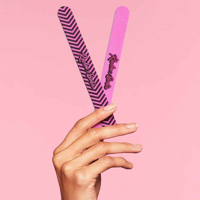 REVLON File On Nail Shaper, Limited Edition Live Boldly Collection, Pink 2 Count (Pack of 1)