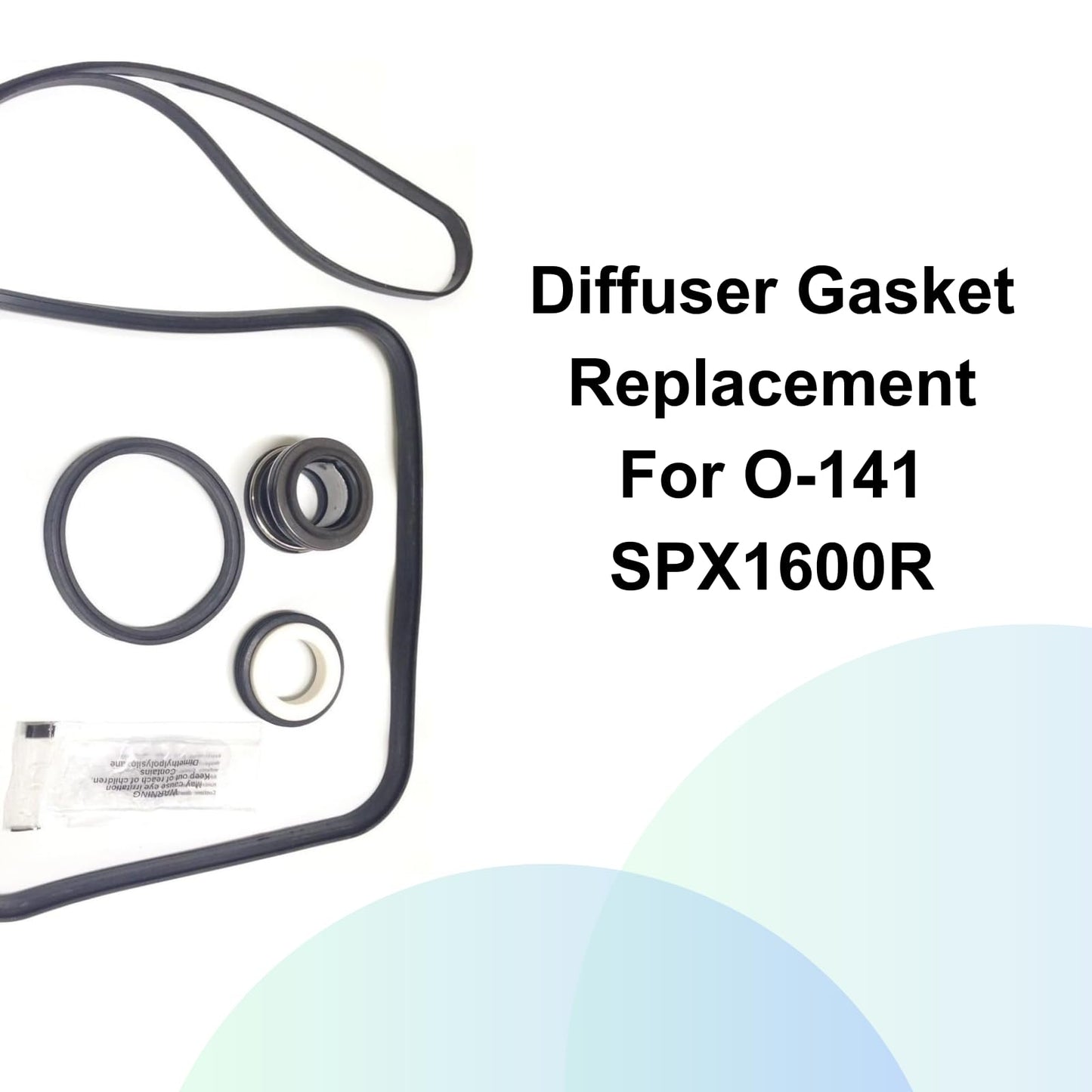 Southeastern Pool Pump Gasket Seal O-Ring Repair Kit for Hayward® Super Pump SP2600, 1600, 2600X Kit 3 - Hayward® Pool Pump Accessories - Pool Pump Maintenance Kit