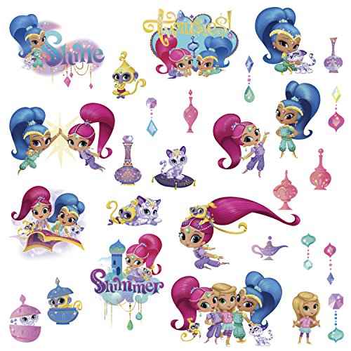 RoomMates RMK3161SCS Shimmer and Shine Peel and Stick Wall Decals
