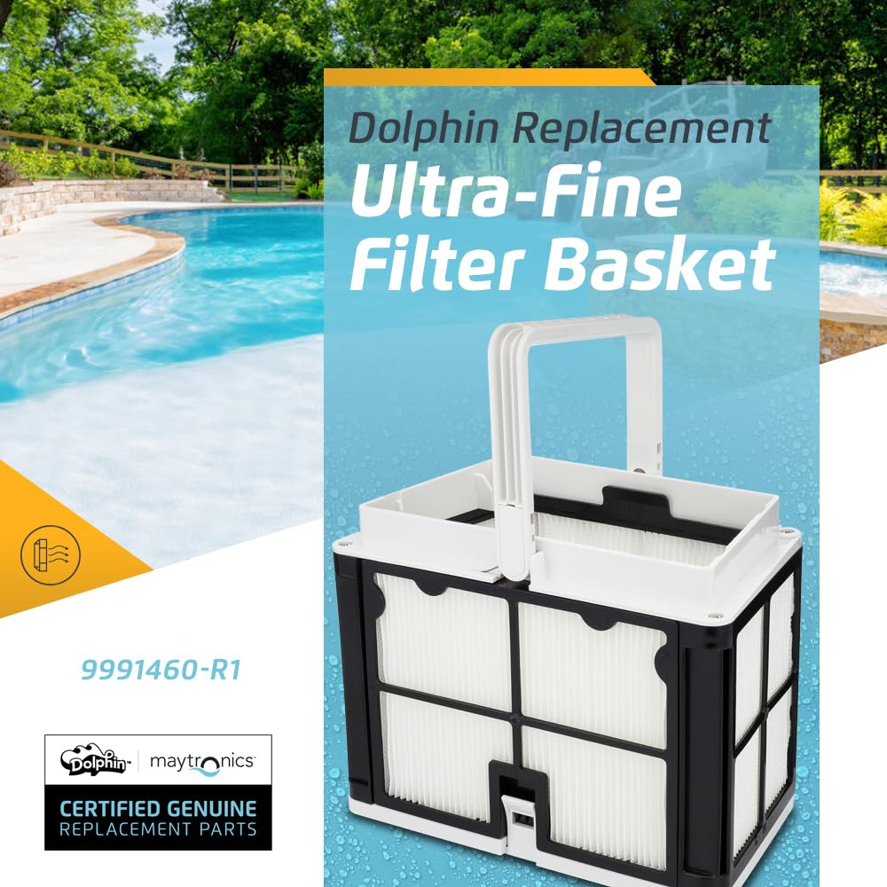 Dolphin Genuine Replacement Part — Ultra-Fine Filter Basket — 9991460-R1