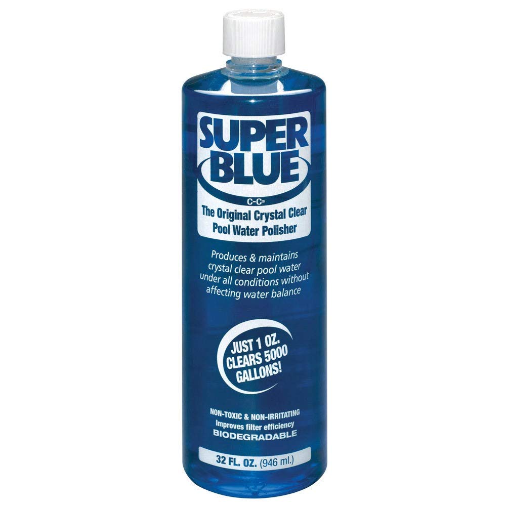 Robarb 20154A-02 Super Swimming Pool Clarifier, 1-Quart, Blue, 2-Pack