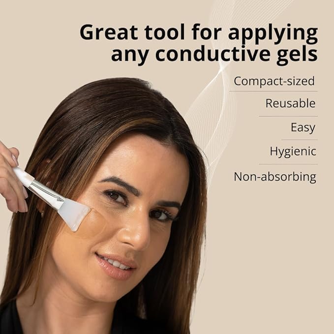 MyoLift 7eWellness Applicator Silicon Brush - Mask applicator for Facial Skincare, Reusable brush for Anti Aging mask, Soft & Durable Face Mask Applicator for gels, DIY masks,easy-to-clean (3)