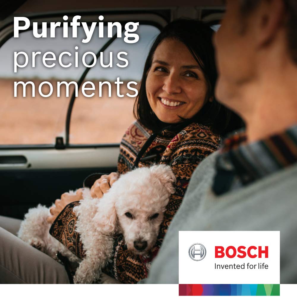 BOSCH 6081C HEPA Cabin Air Filter - Compatible with Select Ford Expedition, F-150, F-150 Lightning, F-250 , F-350 , F-450, F-550 Super Duty; Lincoln Navigator