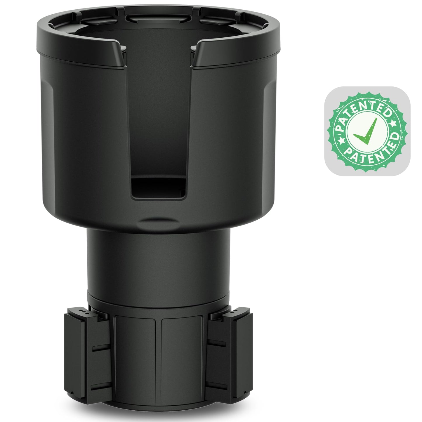 Swigzy Car Cup Holder Expander Adapter for Large Water Bottles - [Patented & Upgraded] - Holds: Hydro-Flask, Yeti, Nalgene, Owala, 32-40oz - Adjustable Expandable Insert Extender - Universal