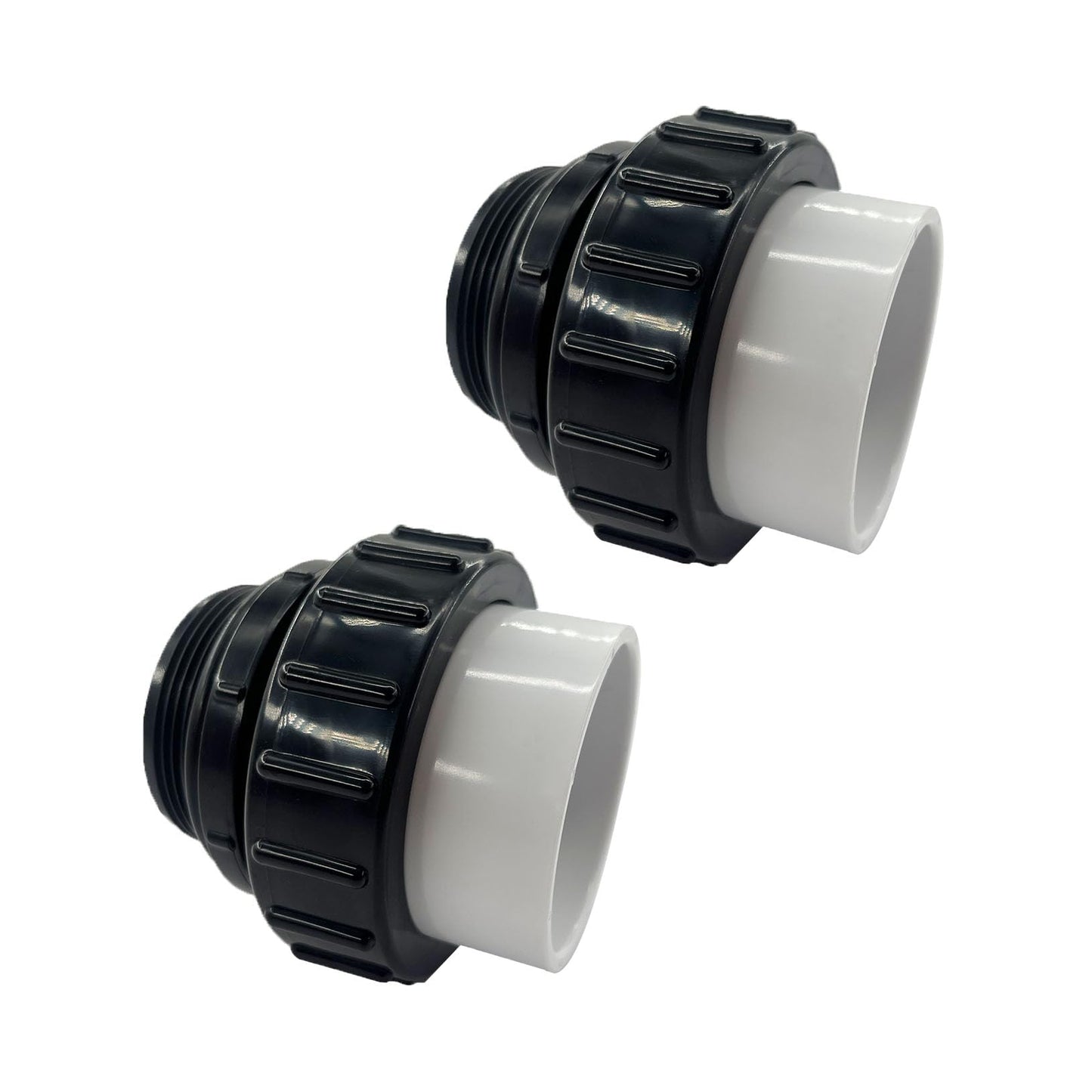 HJSIUTV 21063-200-000 2" MIP x 2" PVC Hi Temp Union Compatible with Pentair Whisperflo and Intelliflo Swimming Pool and Spa Pumps High Temperature Unions (2 pack)