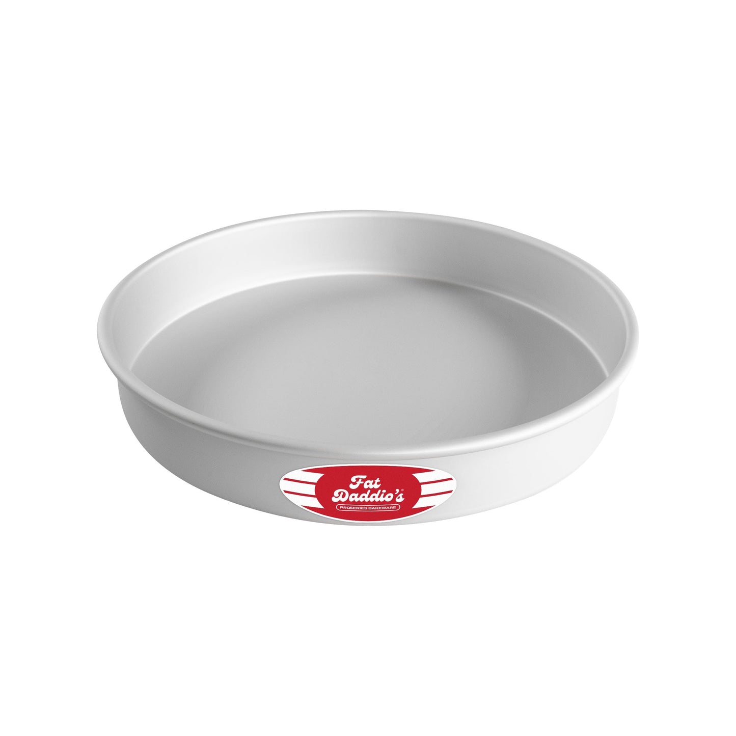 Fat Daddio's Round Cake Pan, 13 x 2 Inch, Silver