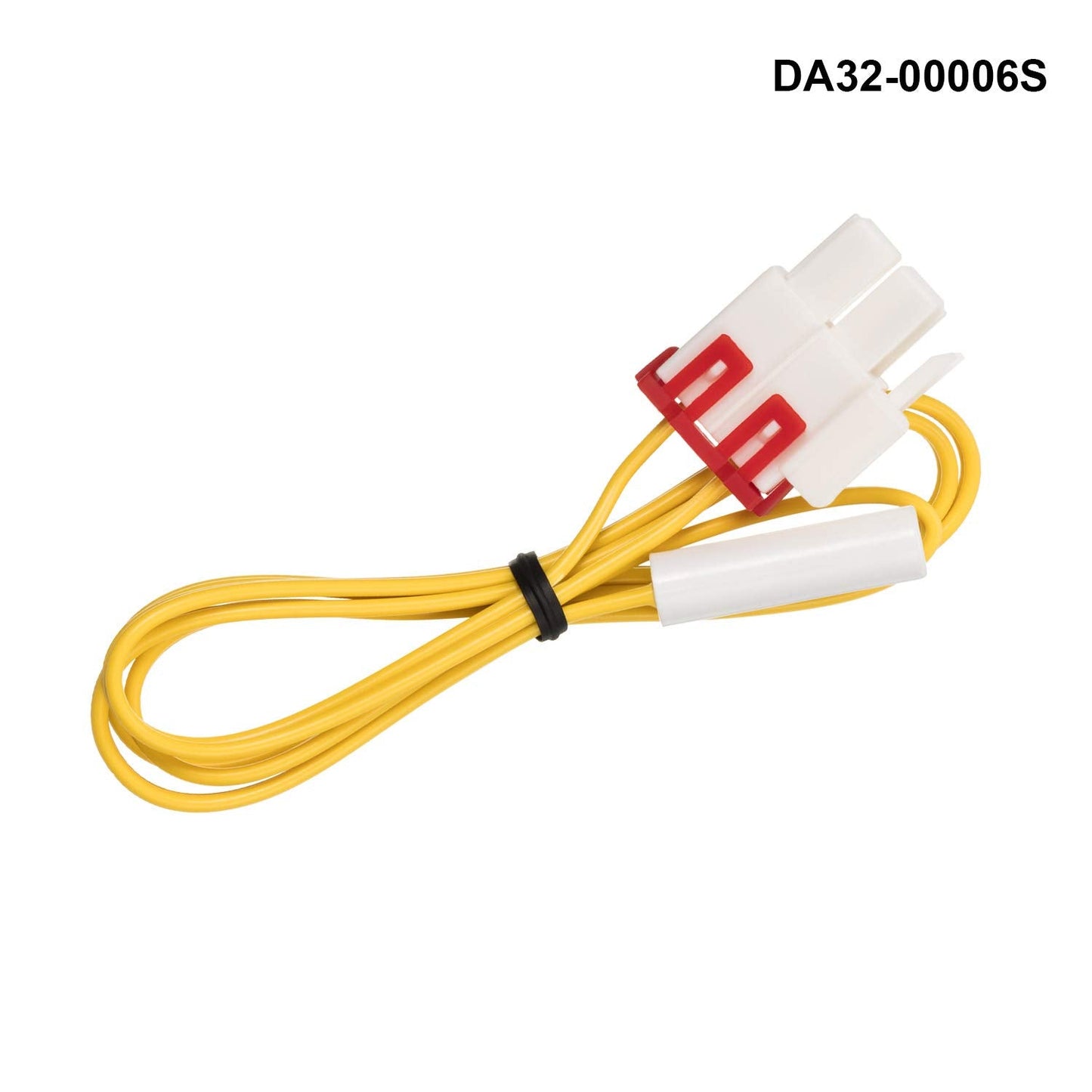 Hotop 3 Piece Refrigerator Defrost Kit with DA61-06796A Clip Drain Evaporator, Defrost Temp Sensors DA32-00006w and DA32-00006S
