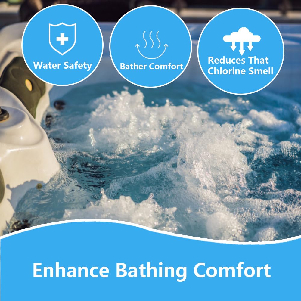 OBMAO Hot Tub Mineral Cartridge for Sundance Spas, Silver Ion Cartridge can Clean and clarify spa Water, Spa Mineral Cartridge, Keep Water Clear Lasts for 4 Months (2 Packs)