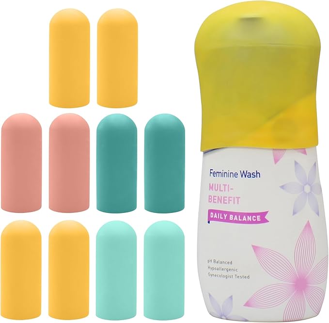 Silicone Bottle Covers Travel Essentials for Women Men, Beach Vacation Essentials, Travel Size Toiletries Accessories, Cruise Ship Essentials 2026, Must Haves, Leak Proofing