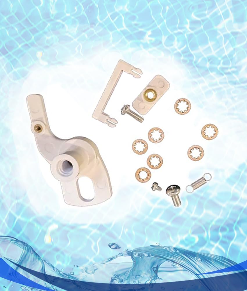 FibroPool Rebuild Kit for Polaris 280 White - Includes Wheels, Turbine, Bearings, Tail, Head Float, Bag, Swing Axle and Scrubber to Tune Up Automatic Cleaners - Not Compatible 360 or 380