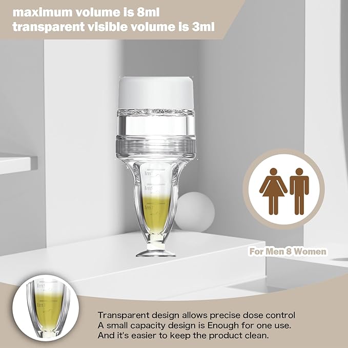DAPENG Scalp Applicator Comb,Minoxidil Applicator Tool,Hair Oil Essential Serum Liquid Massager for Hair Growth, Follicle Care Treat Hair Loss Thinning (Transparent*4)