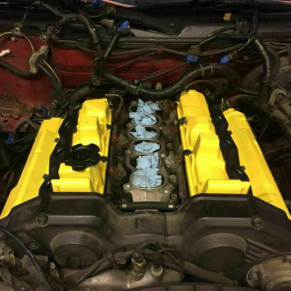 VHT SP128 550° Engine Enamel High Heat Spray Paint – Gloss Yellow – 11 oz. Aerosol Can