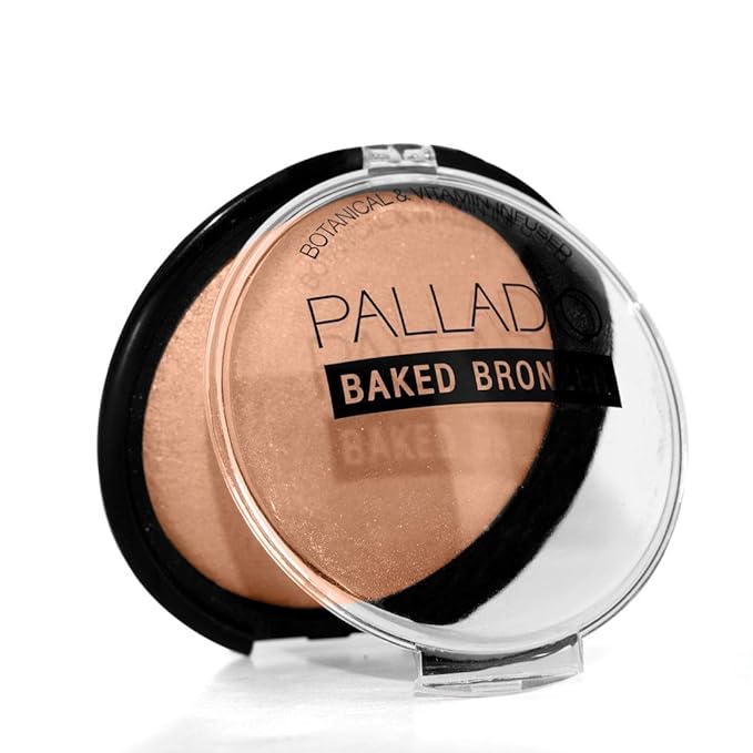 Palladio Baked Bronzer, Pacific Tan, 0.35 Ounce (Pack of 1)