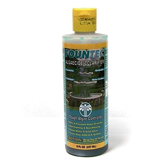 EasyCare FounTec Algaecide and Clarifier, 8 oz. Bottle