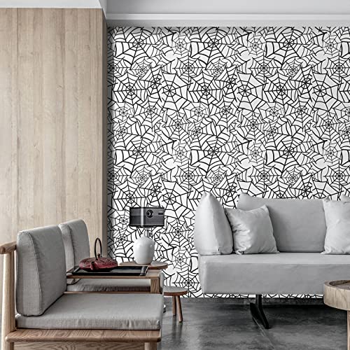 Wall Paper Sticker Pull and Stick Nuwallpaper Wallpaper Peel and Stick Modern Contact Paper Removable Decorative Boho Temporary Waterproof Geometric Self Adhesive Wallpaper17.7IN x 78.7IN
