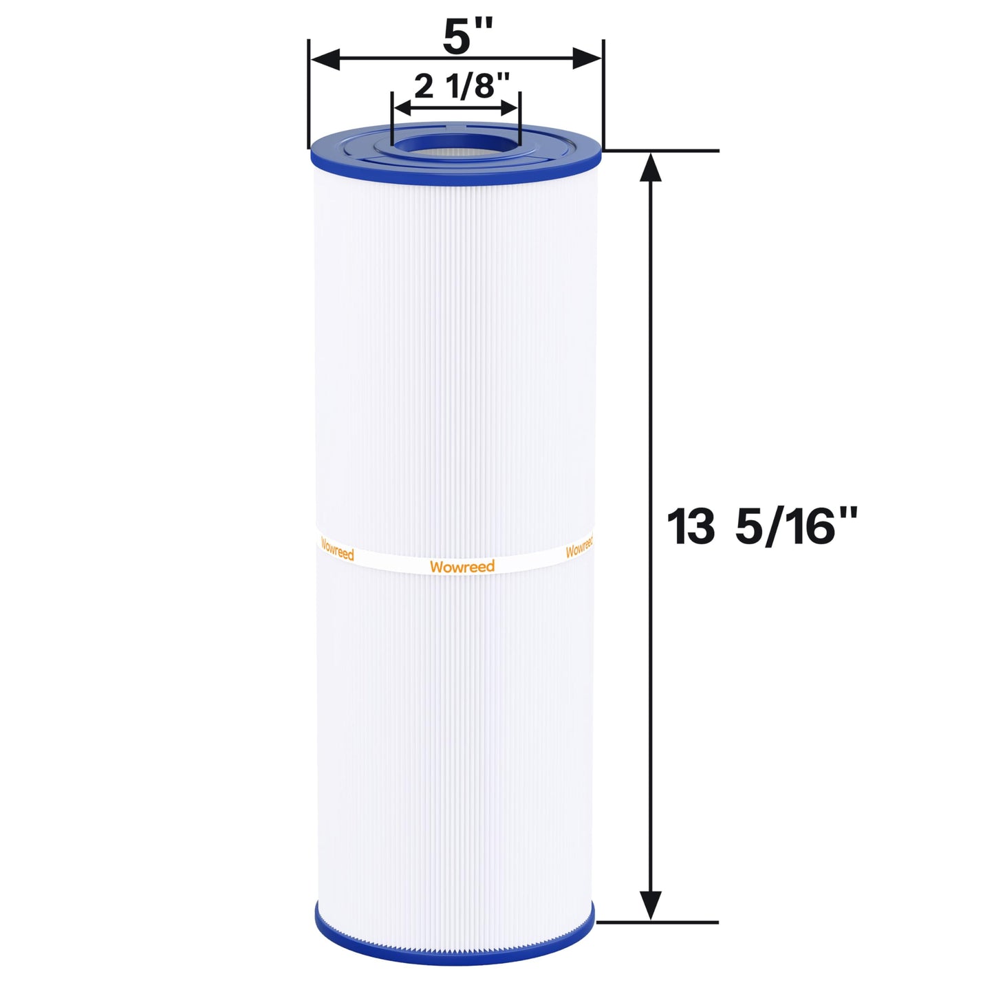 Wowreed Spa Filter Compatible with Cryspool CP-04075, PRB50-IN, C-4950, 413-212-02, FC-2390, J210/ J220/ J235/ J245/ J275, 03FIL1600, 5X13 Drop in Hot Tub Filter 2 Pack