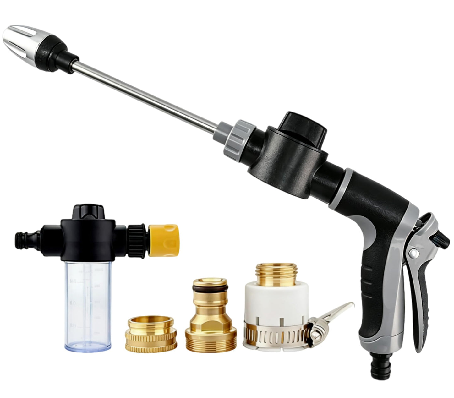 Aquoxis Pressure Washer - 15x More Powerful Than Hoses, Handheld Power Washer, with 360° Rotating for Three Spray Modes, Effortless Dirt & Stain Removal.