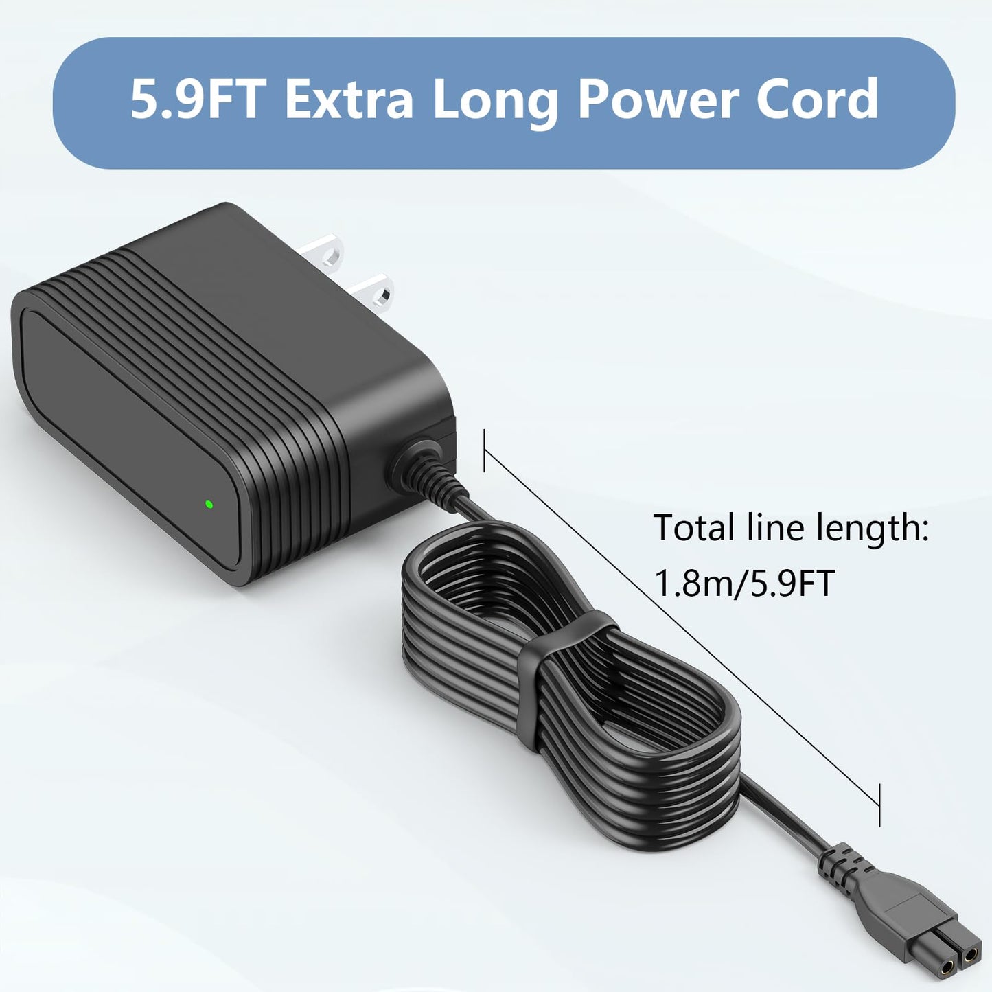 Charger for WYBOT Robotic Pool Vacuum Cleaner Compatible with Wybot C1 OS7010C Cordless Pool Vacuum Cleaner Power Adapter
