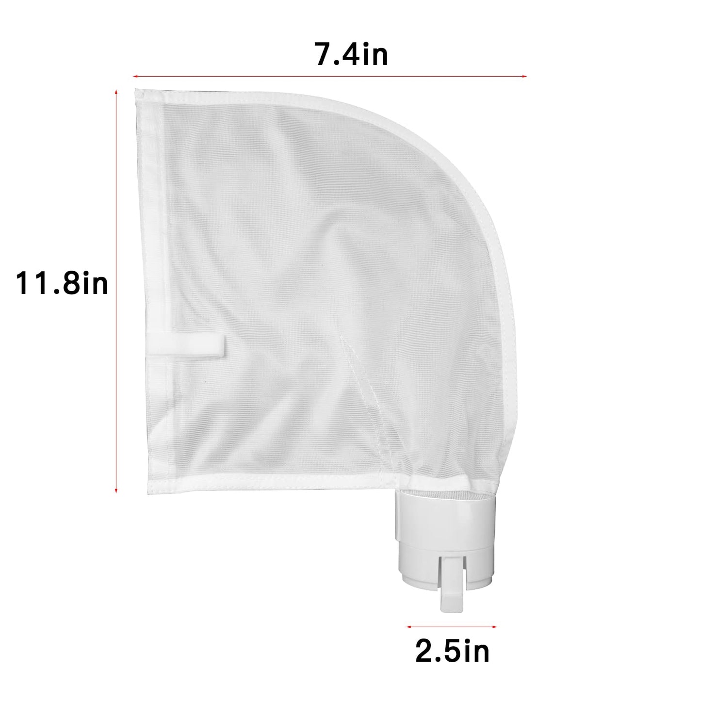 Chuanke Pool Cleaner Replacement Filter Bag Fits for Polaris 360 and 380 Pool Cleaner All Purpose Bags (3 Pack, 360 v Closure Bag)