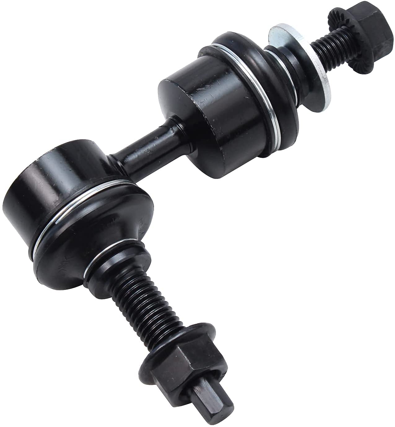 Detroit Axle - Rear 4pc Shock Absorbers Sway Bars for 2012-2018 Ford Focus, 2 Shock Absorbers 2 Stabilizer Sway Bar End Links 2013 2014 2015 2016 2017 Replacement