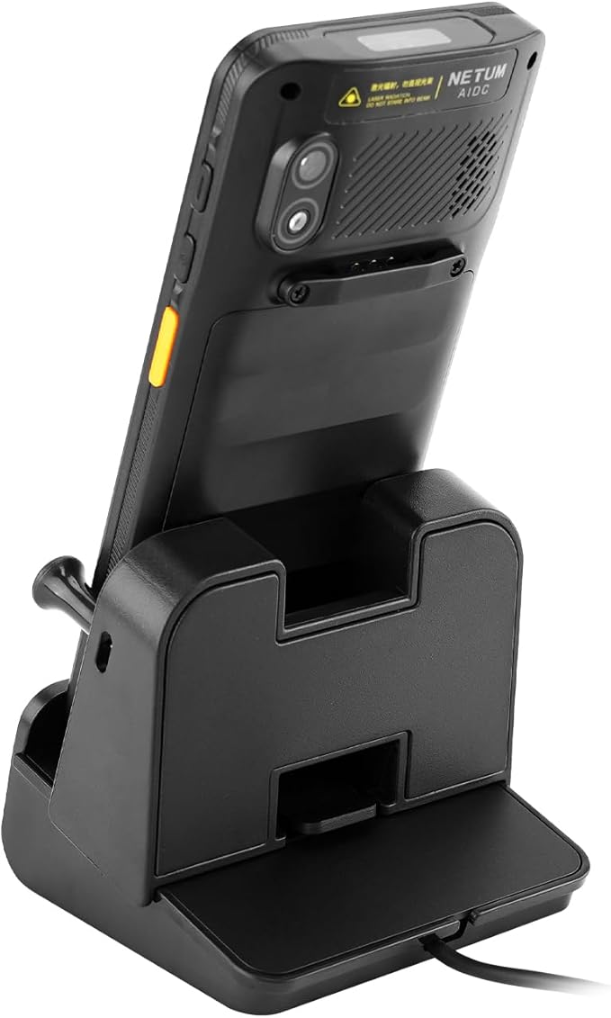 NETUM Q900 PDA Charging Dock – Compact Charge Cradle & Holder, 5V/2A Output, 100-240V Input (Q900 Charge Cradle)