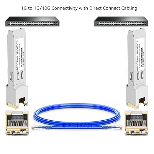 OPSTRAN 1000BASE-T SFP RJ45 Copper Transceiver Module Compatible with Cisco GLC-T SFP-GE-T 100m Cat5e/6